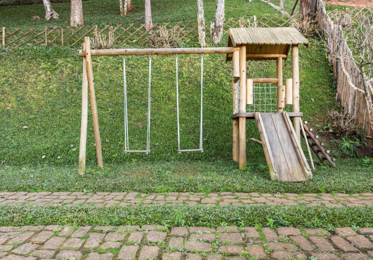 Вилла Casa De Vidro Com Vista Mantiqueira - Com Cafe E Staff Кампус-ду-Жордау Экстерьер фото